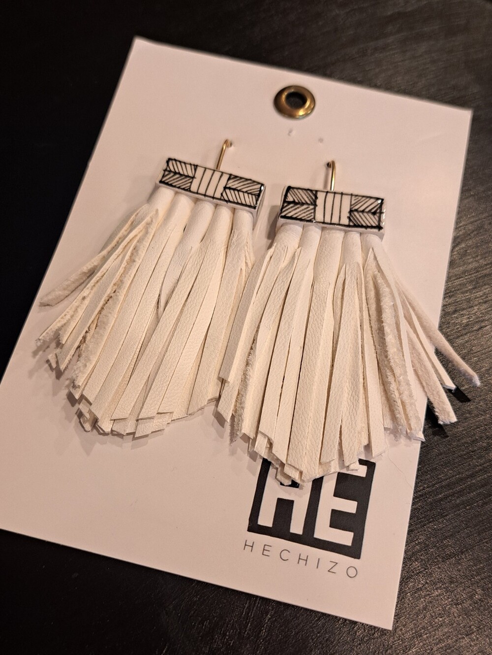 Hechizo Tassel Cage Earrings NWT